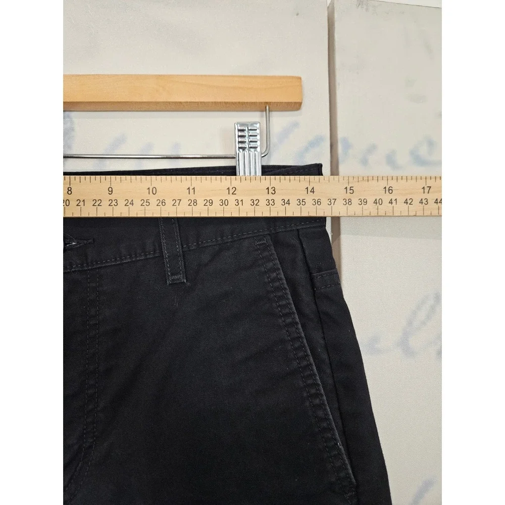Levi's 511 Slim Fit Chino Pants W28 L30 Black Cotton 5-Pocket Streetwear